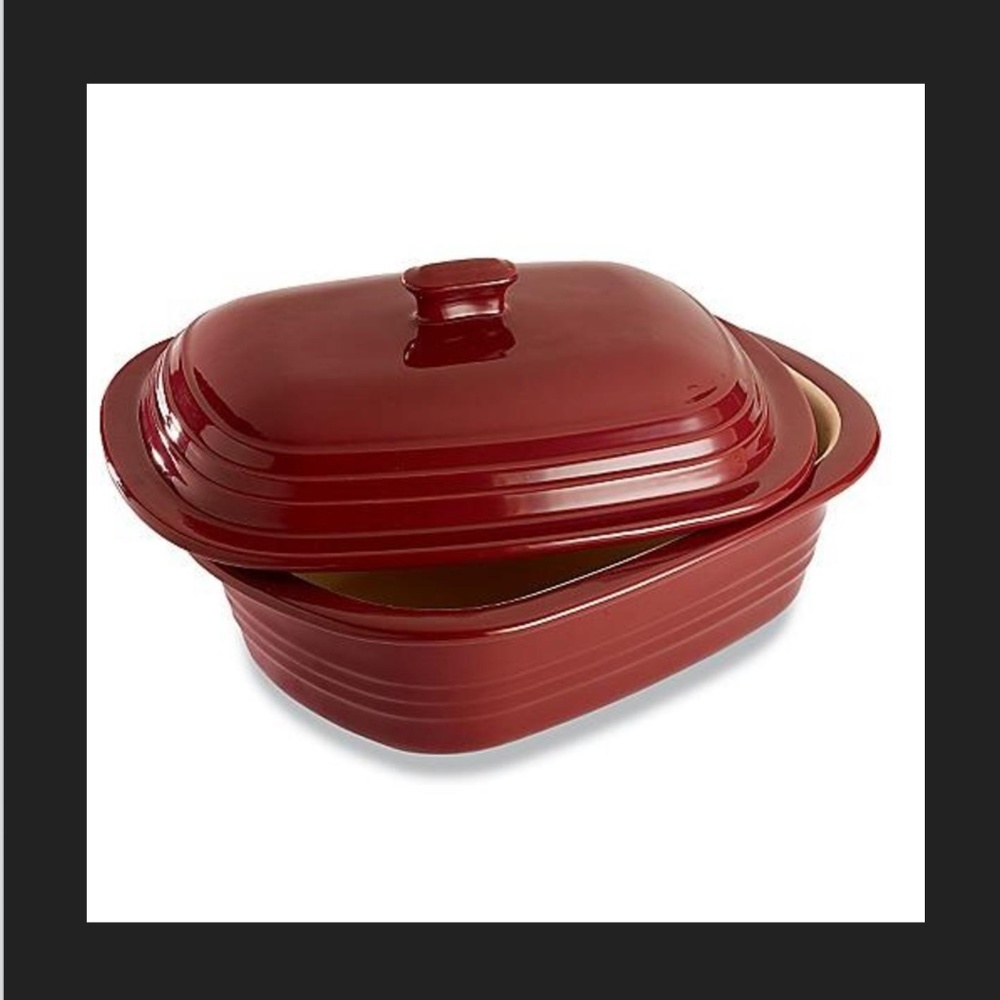 Pampered Chef Deep Covered Baker *BOTTOM ONLY*